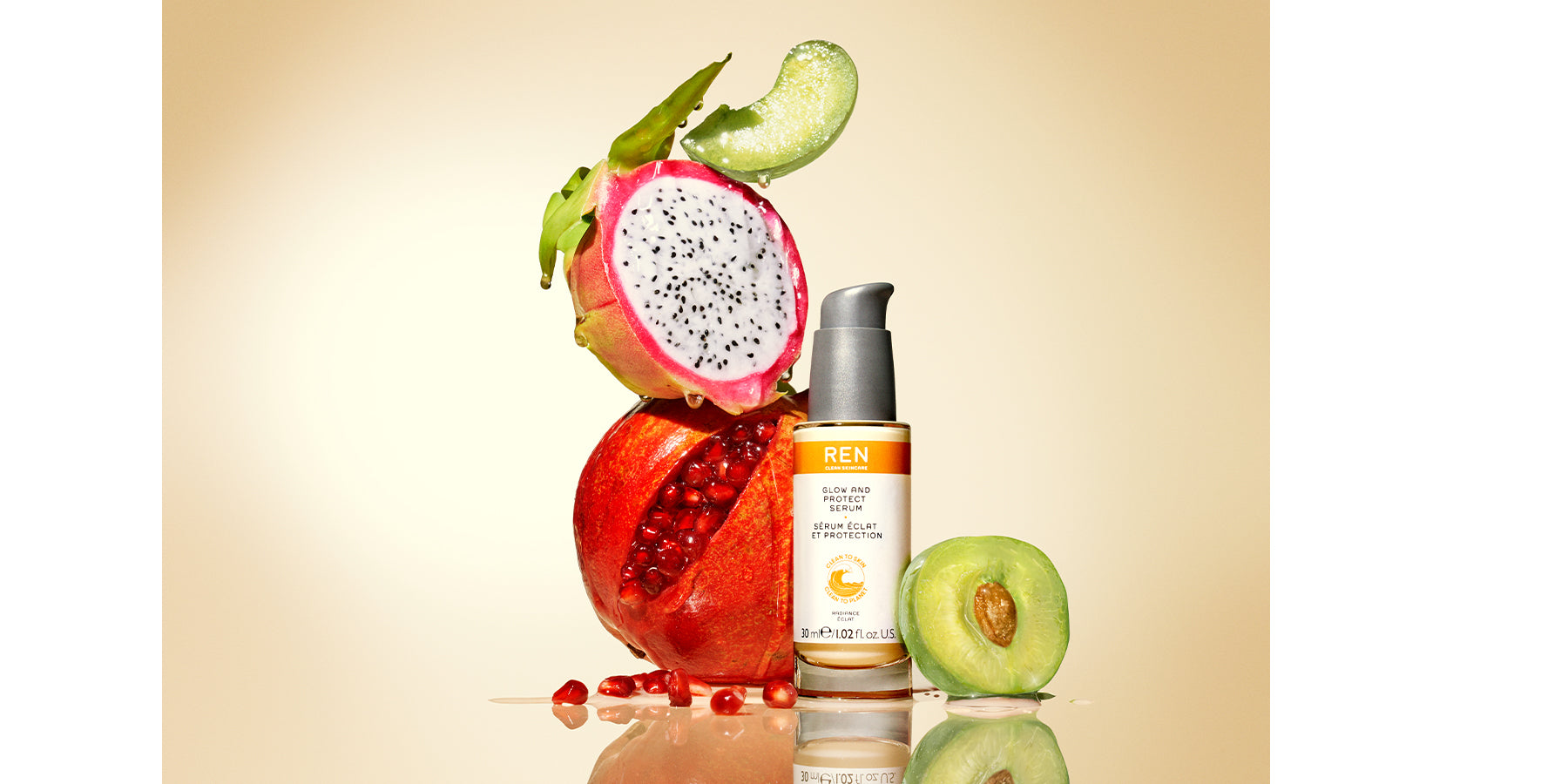 Our Glow And Protect Serum Has 3 Types of Vitamin C